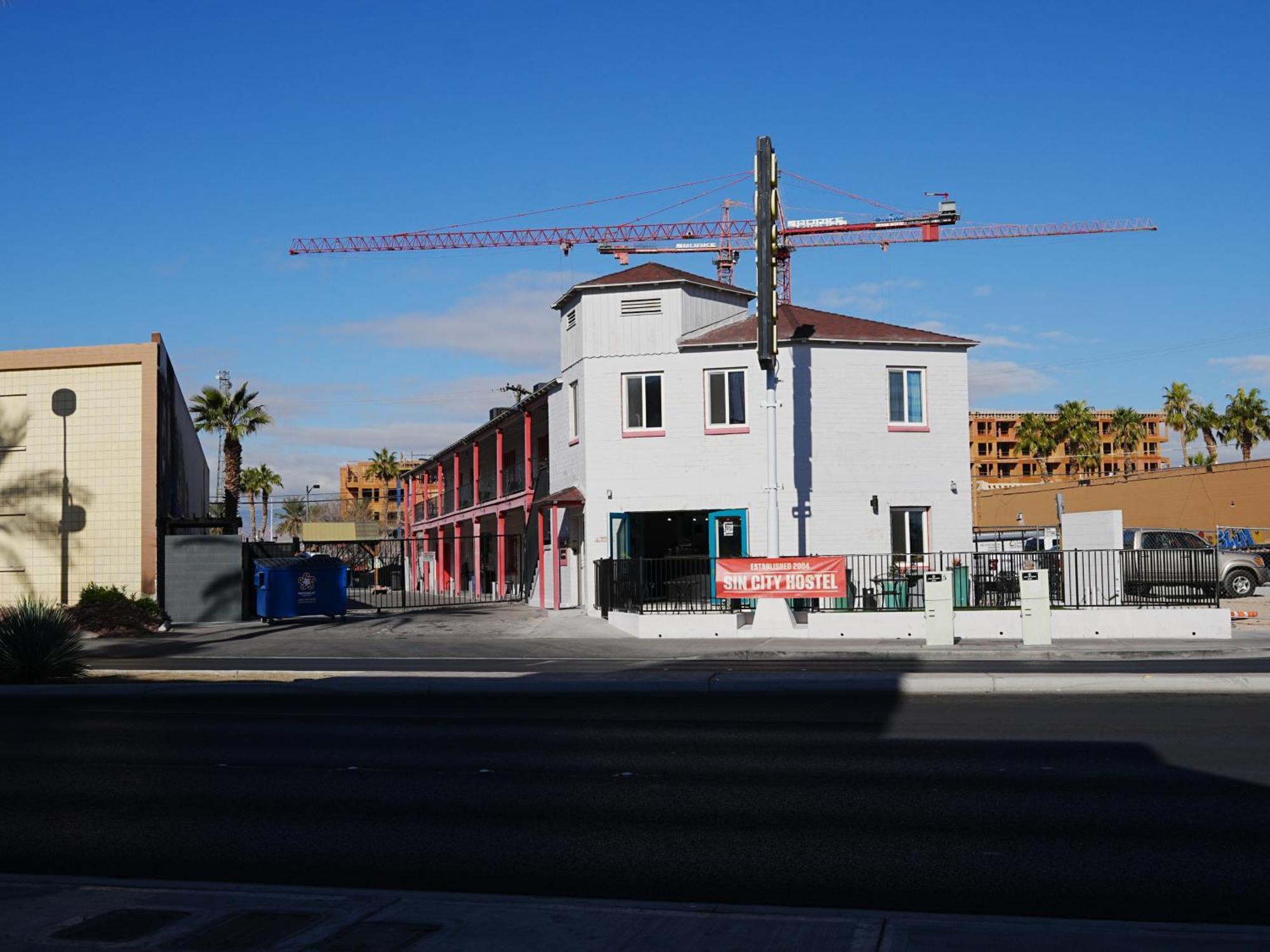 Sin City Hostel Las Vegas Kültér fotó