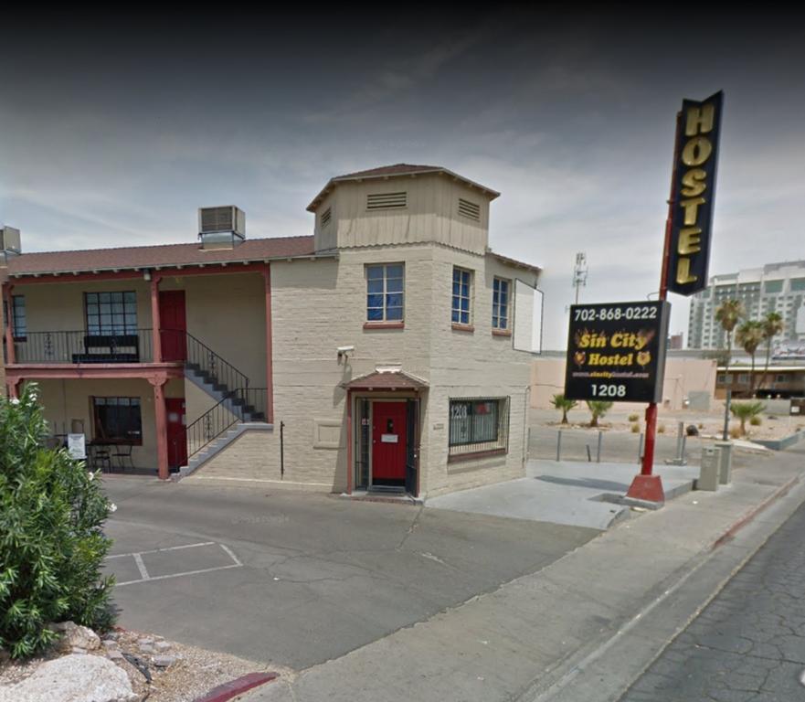 Sin City Hostel Las Vegas Kültér fotó